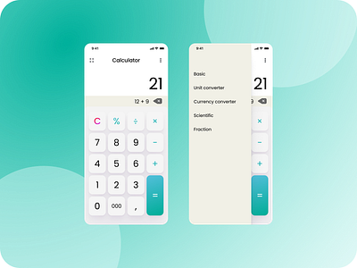 Daily UI 004 - Calculator 004 calculator dailyui ui