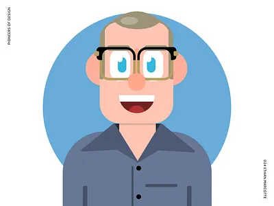 Ethan Marcotte avatar character ethan marcotte illustration mobile pioneers of design responsive responsive web design rwd