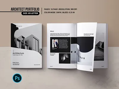 Architect Portfolio Template architect portfolio architecture architecture brochure architecture catalog construction interior architure interior design portfolio photoshop template portfolio template showcase