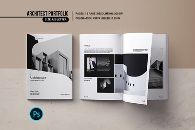 Architect Portfolio Template architect portfolio architecture architecture brochure architecture catalog construction interior architure interior design portfolio photoshop template portfolio template showcase