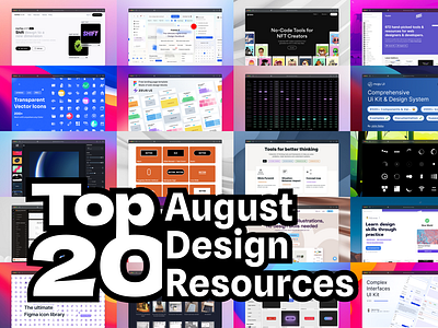 Top 20 recent design resources for designers & developers app buttons community design digest figma frebie free icons post resources saas ui ui kit web