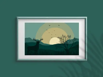 Nature Vector branding design dribbble graphic design illustration logo ui ux web design