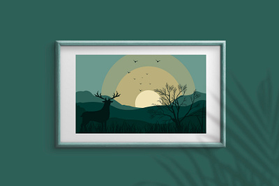 Nature Vector branding design dribbble graphic design illustration logo ui ux web design