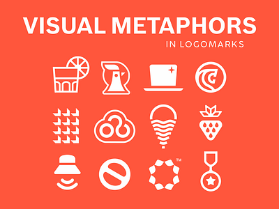VISUAL METAPHORS branding design graphicdesign logo logodesign logomark logotype metaphors minimal sign vector