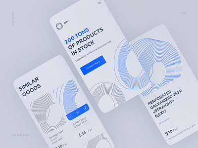 JSA design illustration typography ui ux