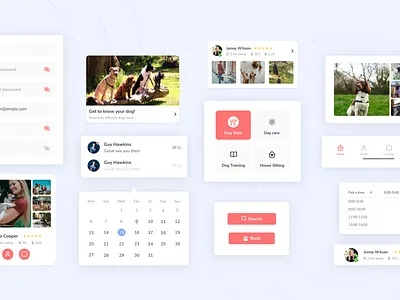 Components app design ui ux