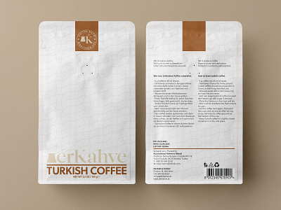 DerKahve Coffee Package branding corporate corporate design design graphic design icon label logo package pattern typography