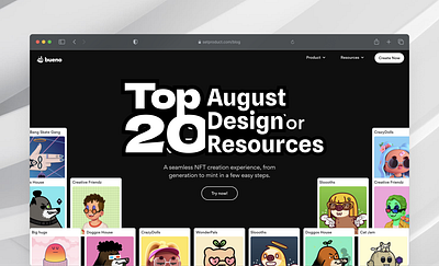 Top 20 recent design resources for designers & developers app design design system development figma icons templates ui ui kit web