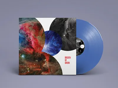 Breath of Orion album art! albumart art branding graphic music musicdesign