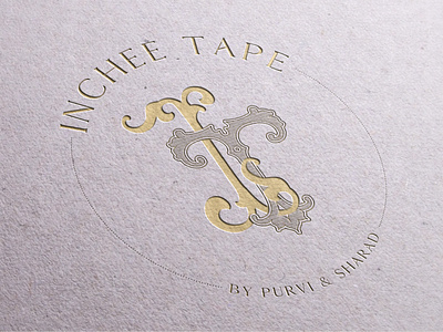 Logo design : Incheetape branding design graphic design logo monogram typography