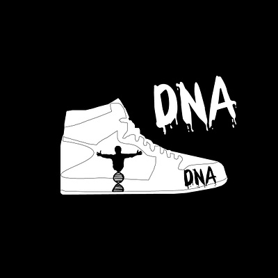 Sneaker Company, DNA white branding logo