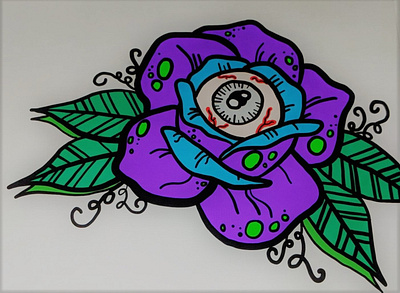 Eyeball Flower #2 apple artist attempt brainstorm design digital drawing eyeball flower ipadpro second