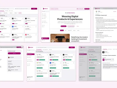 Job portal browser extension concept hired hiring indeed job applications job board job portal job search job search app linkedin naukri ui ux web app