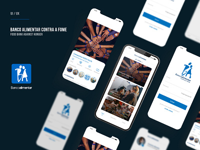 Banco Alimentar App Propose UI/UX define design design process digital discover icon ideate logo management product project prototype test typography ui user flow user research ux