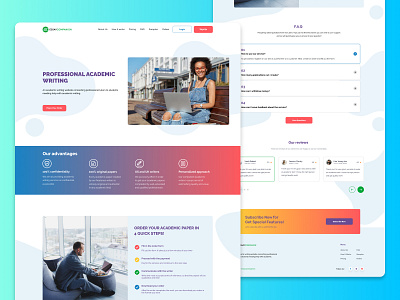 Professional Website (UX/UI) figma landing ui ux web webdesign website