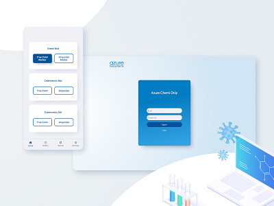 Laboratory imaging system software covid 19 ui user interface ux web app