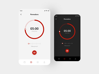 Daily UI #014 • Countdown Timer countdown timer dailyui pomodoro uidesign uxdesign