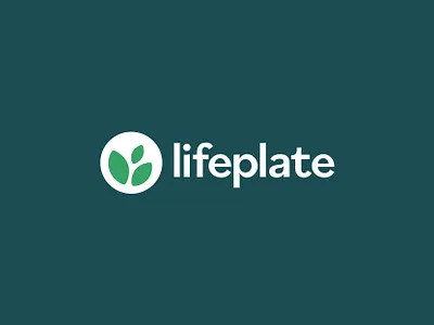 LifePlate 2 blue branding food green health healthy leaf life logo plate san serif