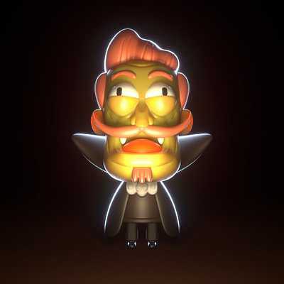 Vamps Toy 3d c4d character characterdesign cinema4d illustration