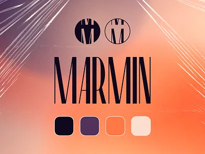Marmin - Skin and hair care brand armenian artdeco beauty body branding care gradient hair logo product design skin typo typography vector wellness