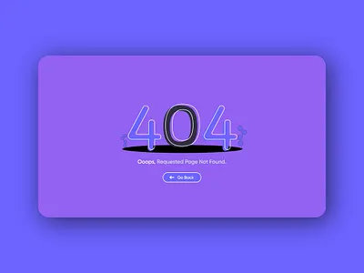Daily ui 008 - 404 Page daily ui 002 daily ui 2 dailyui dailyuichallenge ux