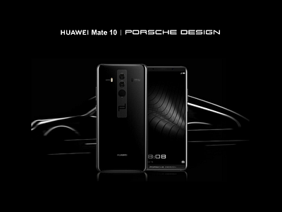 HUAWEI Mate10 × PORSCHE DESIGN black branding high quallity huawei icon minimalism pd phone porsche porsche design premium simple stock wallpaper theme wallpaper