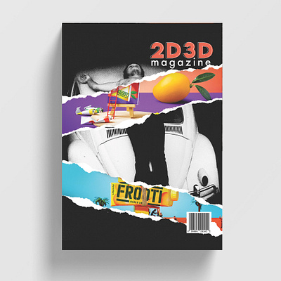 2D3D Magazine adobe illustrator adobe indesign adobe photoshop branding design graphic design layout logo