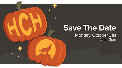 Company Halloween Party Save the Date halloween illustration vector
