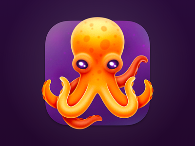 Hypercal App Icon app icon app icon design icon icon design ios app icon macos macos app icon octopus