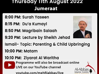 Schedules graphic design