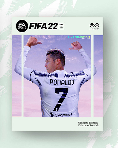 FIFA 22 RONALDO EDITION 22 cristianoronaldo fifa graphic design ronaldo