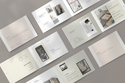 Portfolio brochure clean creative design designer portfolio graphic design layout minimal photographer portfolio presentation