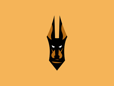 The Doberman Logo animal branding doberman dog emblem graphic design illustration logo logotype modern pet