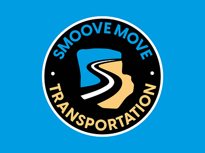 Smoove Moove Badge branding graphic design logo