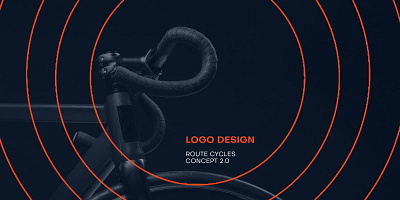 Logo Design - ROUTE CYCLES brand identity branding branding system cycle logo design e bike logo logo design typography visual identity