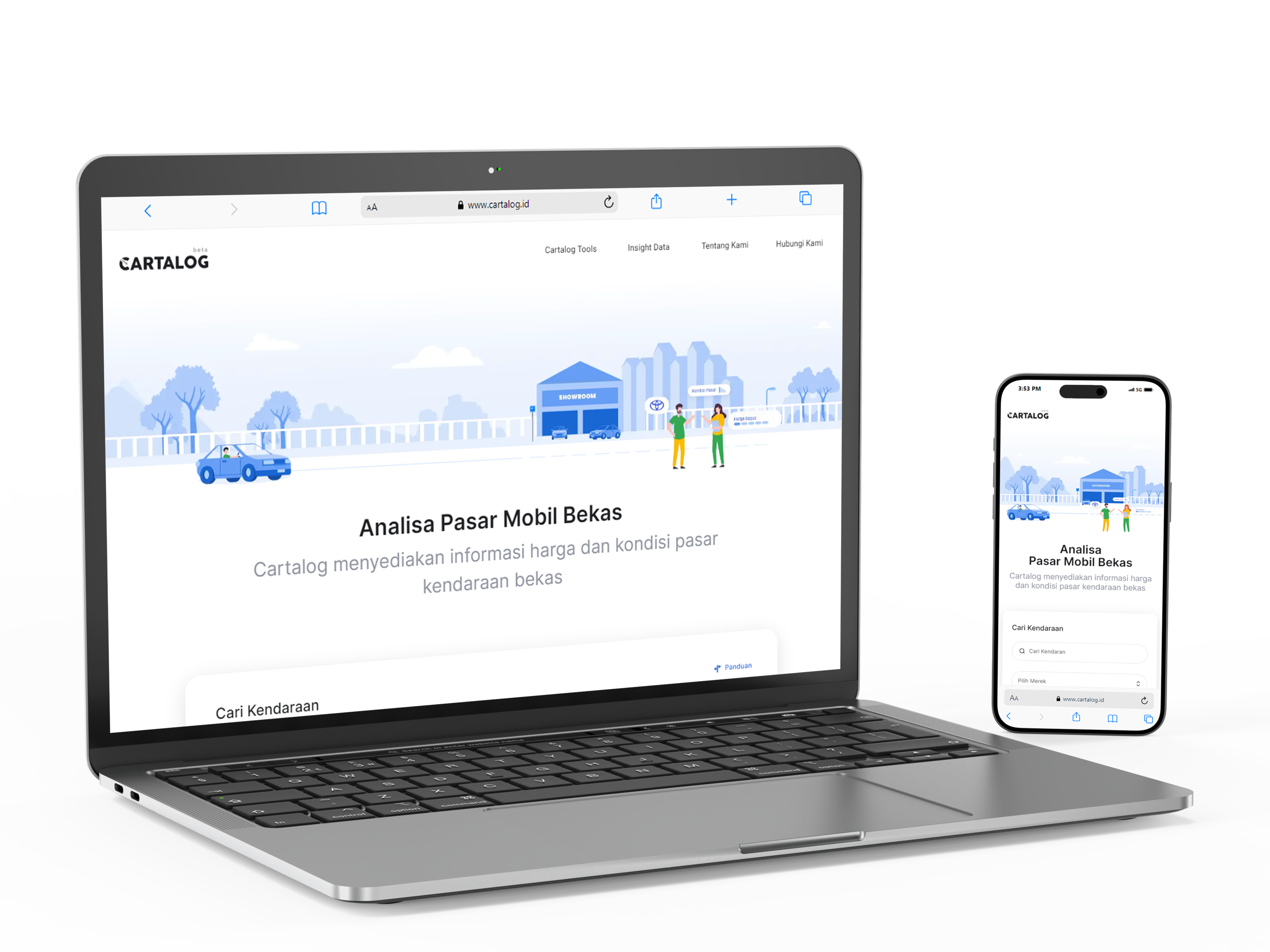 Cartalog Pre-Launch Website automotive landing page ui design uiux ux design ux illustration web banner web design