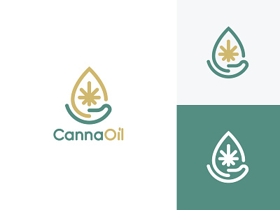 CannaOil animal branding cannabis business logo cannabis drop logo cannabis oil cbd oil logo drop hemp oil logo logo logo design logo designer marijuana medicine cannabis logo minimal minimalist negative space organic hemp logo weed logo