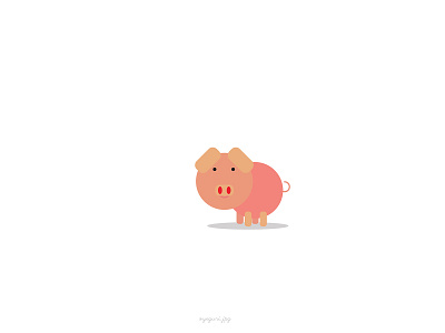 Piggy bank cute design illustrator photoshop piggy pink save vector vectorart wallpaper