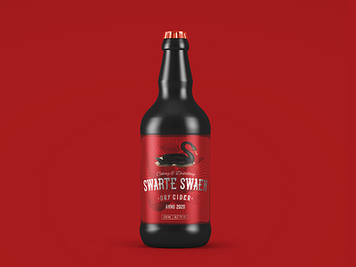 Swarte Swaen / Dry Cider - Package Design branding design graphic design label design logo package design product design