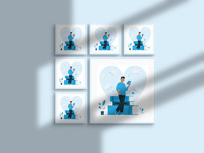 Book Lover Vector branding design dribbble graphic design illustration illustrator logo ui ux vector