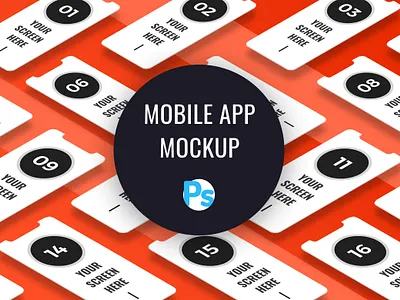 Mobile App Presentation Mockup product