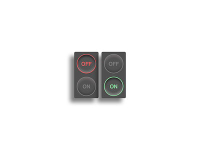 DailyUI #015 - On/Off Switch 015 buttons daily daily ui dailyui design onoff switch toggle ui