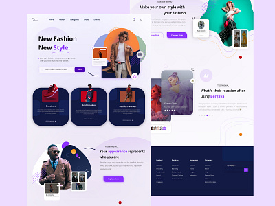 Bergaya - E Commerce air jordan branding clothes ecommerce ecommerce design fashion fashion web fun style ui uiux ux web web design web interface website
