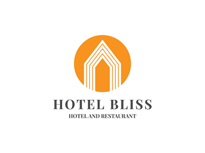 Hotel Logo abstract branding design elegant graphic design illustration logo vector