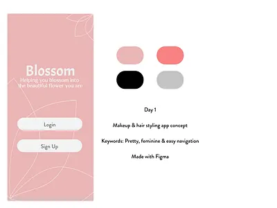 Day 1- Concept Design app branding challenge dailyui design figma graphic design illustration logo prototype typography ui