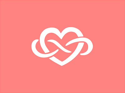 ecstatic sesterstvi brand branding ci course feminine girly heart icon identity infinity logo simple simple logo sister sisterhood sisters vector woman women