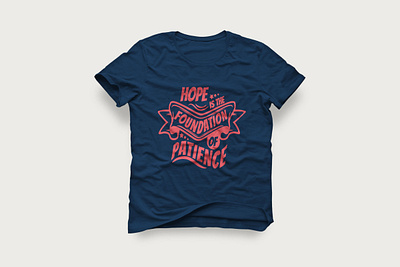 Typography t-shirt design modern