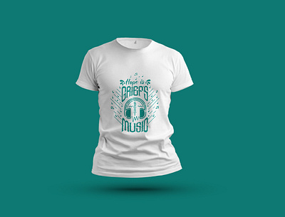 Typography t-shirt design modern