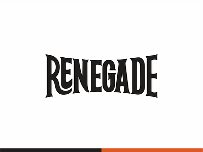 Renegade typo badge branding brewery cowboy craft beer desert design font guns icon icon set illustration mark outlow renegade texas typo typografy vector