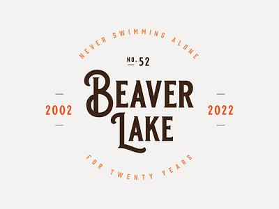 Beaver Lake 2022 design graphic design typography